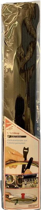 Produktbild Fastech ETK-1-4 Strap, schwarz, 16x304mm (Klettkabelbinder, 304 mm, 10 Stk.)