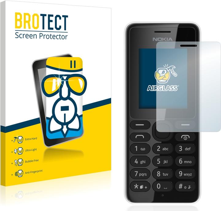 Produktbild BROTECT AirGlass Panzerglasfolie (1 Stück, NOKIA 108)