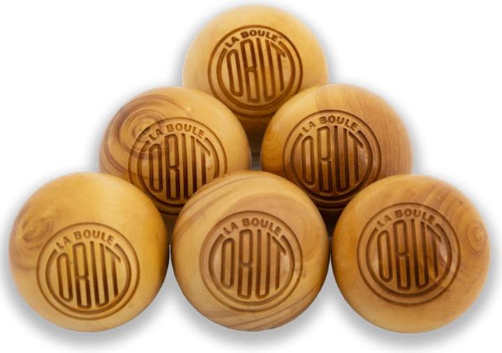 Obut Set aus 6 Zielkugeln Vintage (6 x, 30 mm)