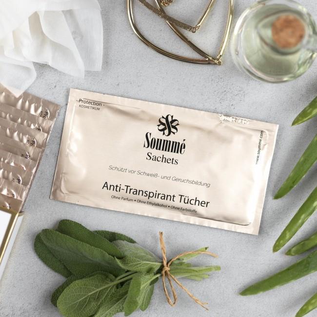 Actual product image Soummé Antiperspirant Protection Sachets (Crème, 8.50 ml)