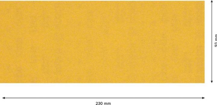 Produktbild Bosch Professional Zubehör EXPERT C470 Schleifpapier ohne Löcher für Schwingschleifer, 93 x 230 mm, G 240, 10-tlg. (240)
