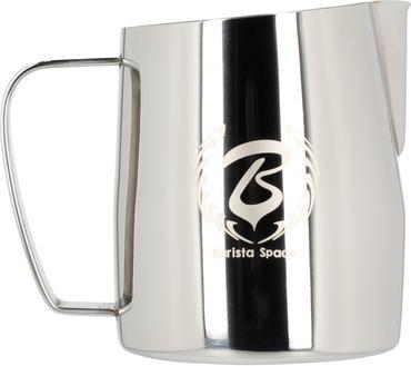 Produktbild Barista Space Milchkännchen aus poliertem Silber (0.45 l)