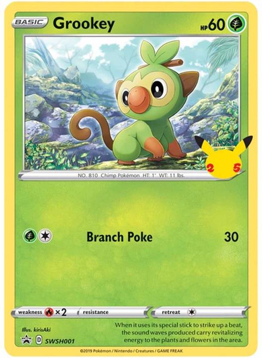 Produktbild Pokémon PKM: Erste Partner Galar Card Pack (Chimpep, Hopplo, Memmeon) -D- (Englisch, Booster Pack)