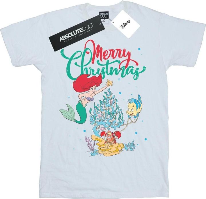 Produktbild Disney Princess Ariel Merry Christmas TShirt Jungen (140, 146)