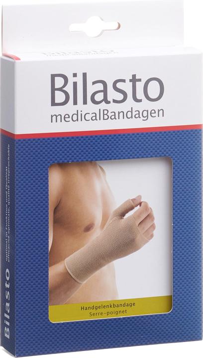 Actual product image Bilasto Uno Wrist bandage XS m thumb attachment beige (XS)