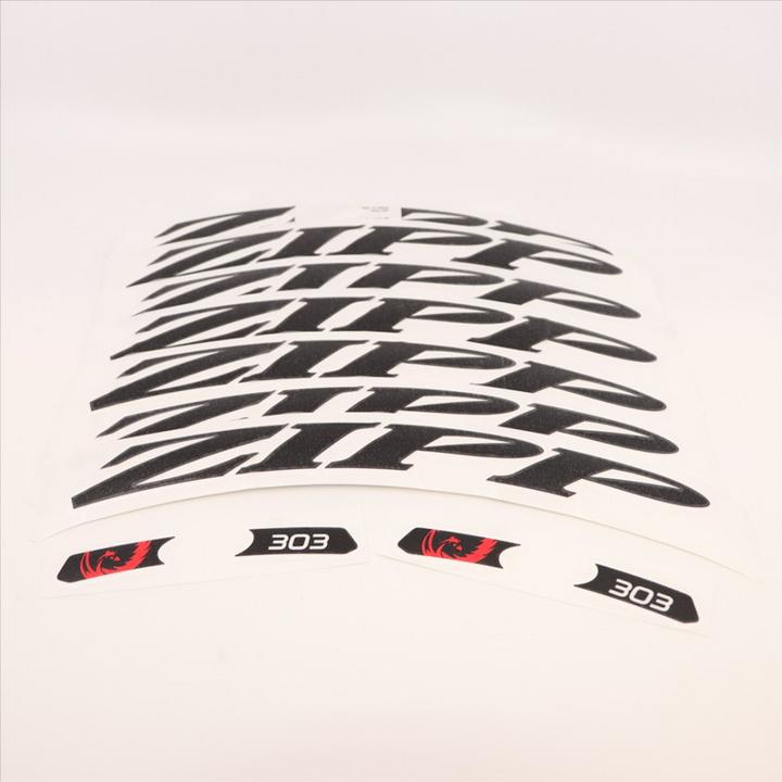 Image du produit Zipp Decal Set 1 Wheel 303 Logo Matteblk