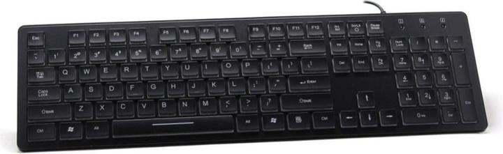 Actual product image Art KL AK-20 SLIM keyboard with lighting AK-20 USB (Eng. Int., Cable)