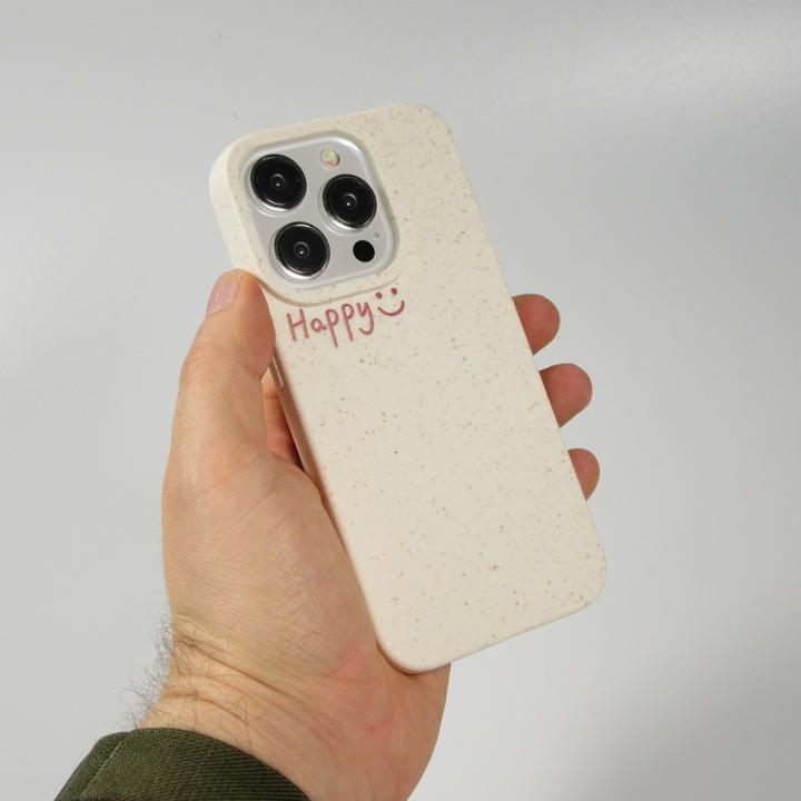 Actual product image PhoneLook Coque Gel silicone tacheté Happy Vanilla (Apple iPhone 15 Pro Max)