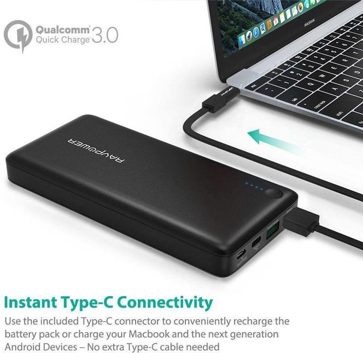 Image du produit RAVPower Rp-Pb043 (20100 mAh, 100 Wh)