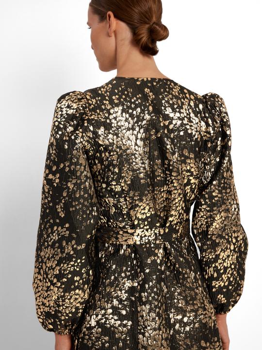 Produktbild Selected Femme Metallic Jacquard Minikleid (38)