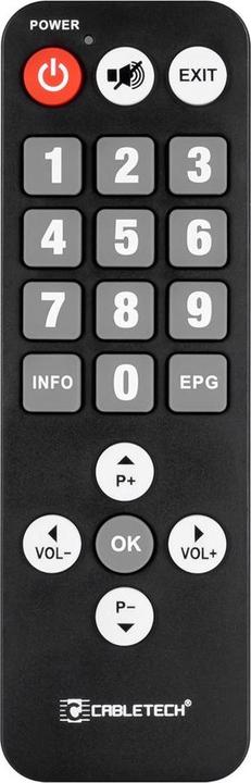 Produktbild No Name Pilot DVB-T dla seniora uniwersalny (Universal Fernbedienung)