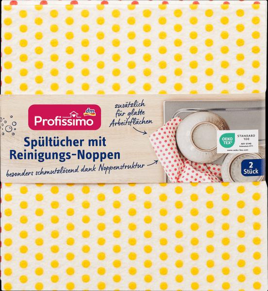 Produktbild dm Profissimo Spültücher mit Reinigungs-Noppen (2 Stk.)