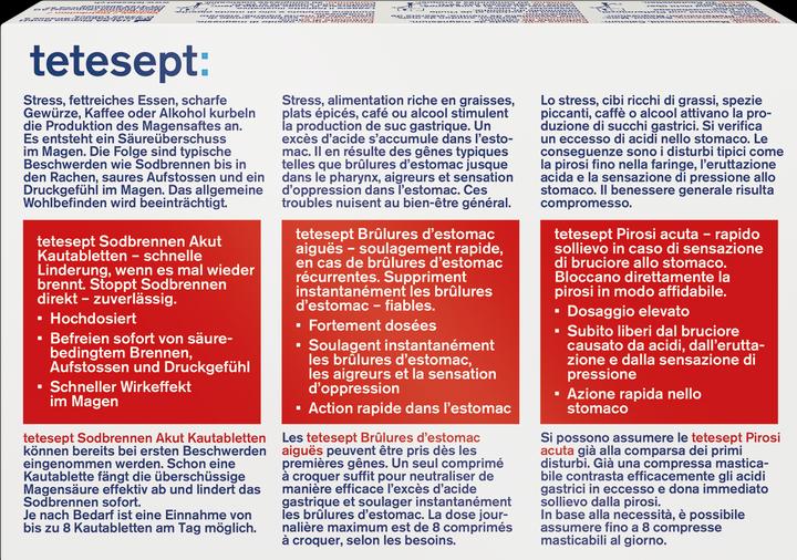 Image du produit Tetesept Sodbrennen (1 pièce(s), 53 g)