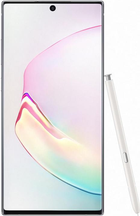 Produktbild Samsung Galaxy Note10+ (256 GB, White, 6.80", Hybrid Dual SIM, 16 Mpx, 4G)