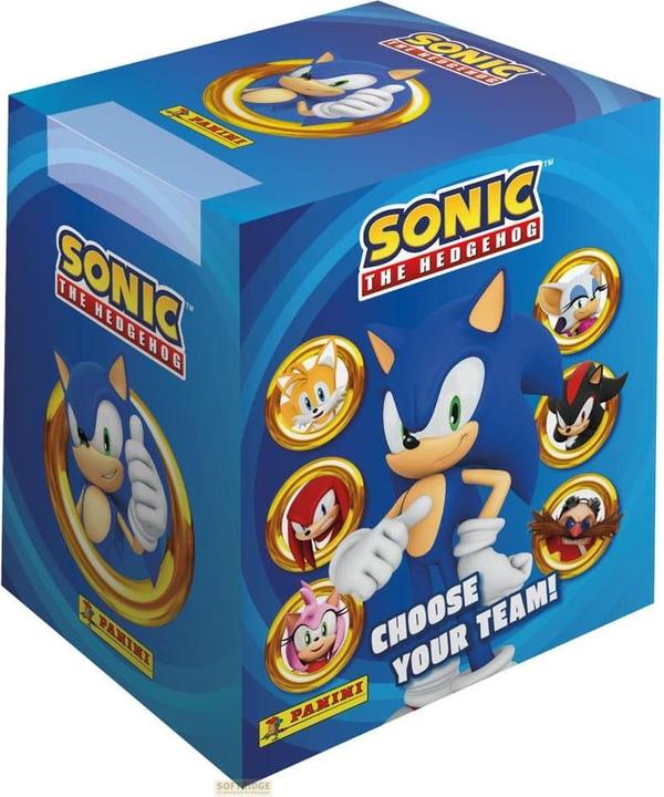 Panini Sonic the Hedgehog Stickerverzameling Display (36)