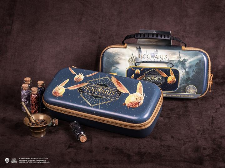 Image du produit Trade Invaders Harry Potter - XL carrying case - Poudlard, Golden snitch (Switch, Switch Lite, Switch OLED)