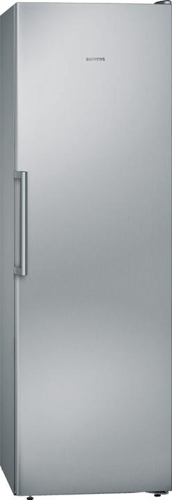 Siemens iQ300, free-standing freezer, 186 x 60 cm, Inox-easyclean, GS36NGIEV (Freistehend, 242 l)