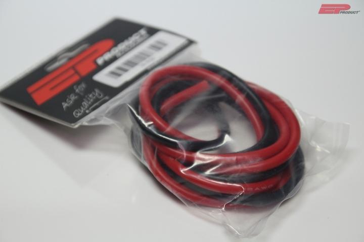Actual product image EP Silicone cable 3.5mm², red/black each 1m