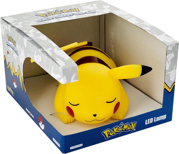 Actual product image Teknofun Pokemon LED lamp sleeping Pikachu
