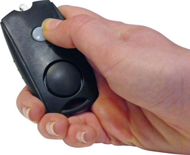 Actual product image Schwaiger HSP100 533 personal alarm push button