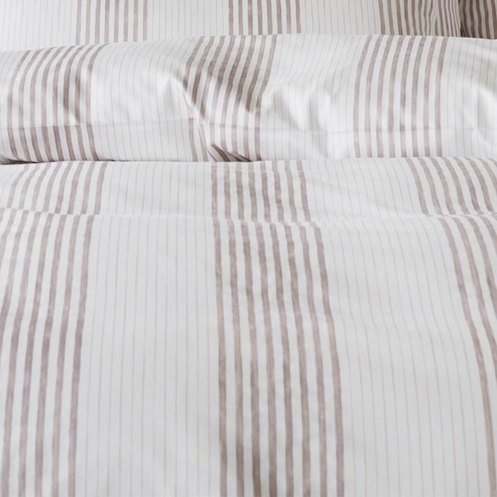 Image du produit Elegante Mako-Satin linge de lit Bridge bleu ciel (Taie d'oreiller, 65 x 100 cm)