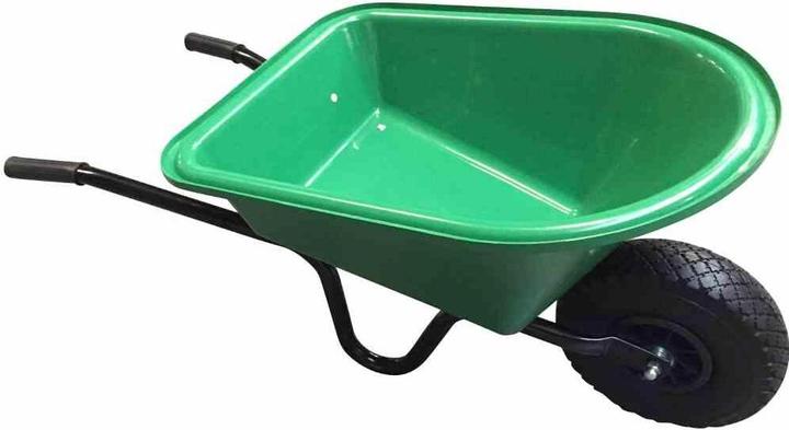 Actual product image FORT Children's wheelbarrow 20l green mounted, with PU wheel