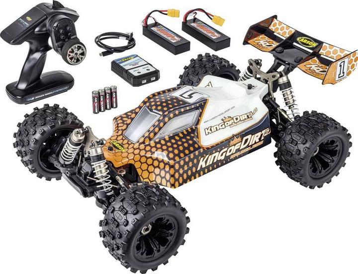 Produktbild Carson 1:8 King of Dirt 2.0 100% RTR orange (RTR Ready-to-Run)