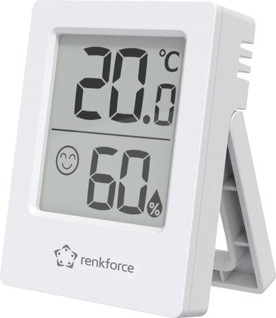 Image du produit Renkforce RF-6417554 Funk-Thermo-/Hygrometer Weiss