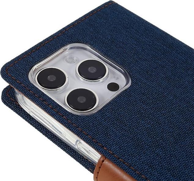 Actual product image Goospery Canvas Diary Series (Apple iPhone 14 Pro)