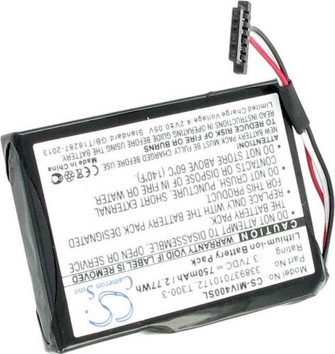 Actual product image NoName GPS battery for Mitac Mio Moov 400, Mio Moov 405