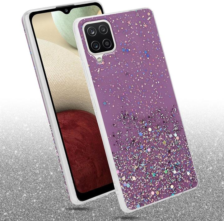Immagine prodotto Cadorabo Copertura in TPU scintillante (Samsung Galaxy A12, Samsung Galaxy M12)