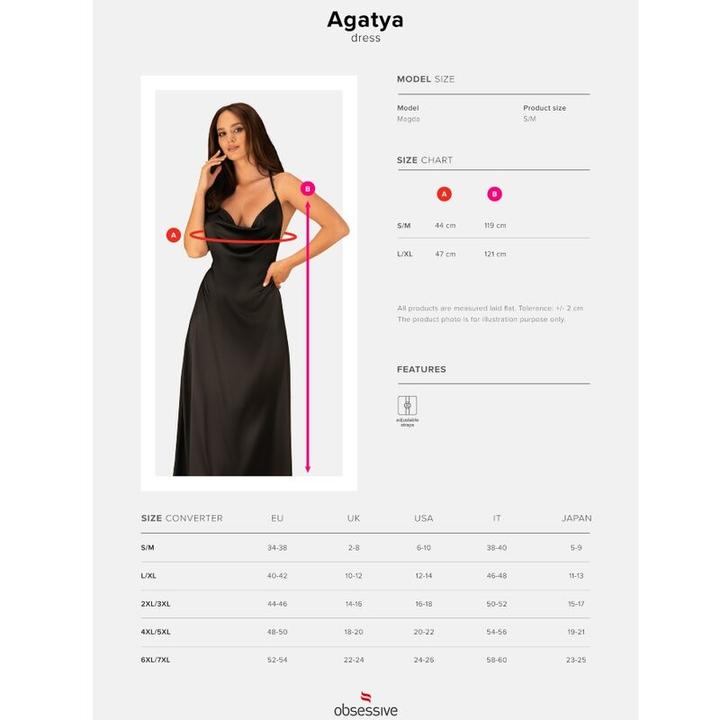 Produktbild Obsessive Agatya Kleid L/Xl (L, XL)