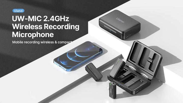 Immagine prodotto Ulanzi Microfono UW-MIC 2,4GHz - USB Tipo-C