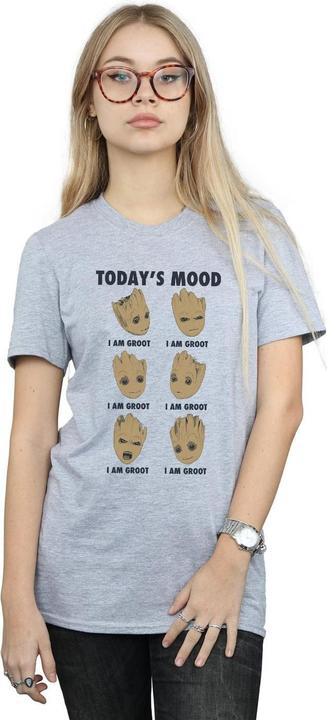 Image du produit Guardians of the Galaxy T-shirt femme/femme Today's Mood Baby Groot Boyfriend (XXL)