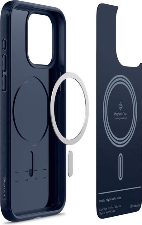 Actual product image Caseology Parallax Mag Magsafe Iphone 15 Pro Midnight Blue (Apple iPhone 15 Pro)