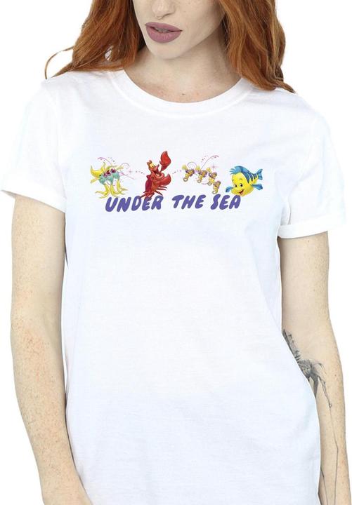 Immagine prodotto Disney The Little Mermaid Under The Sea Maglietta Ampia Donna (S)