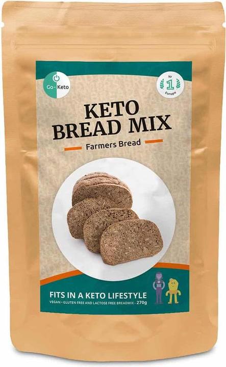 Go-Keto Mélange de pain céto Pain paysan (270 g)