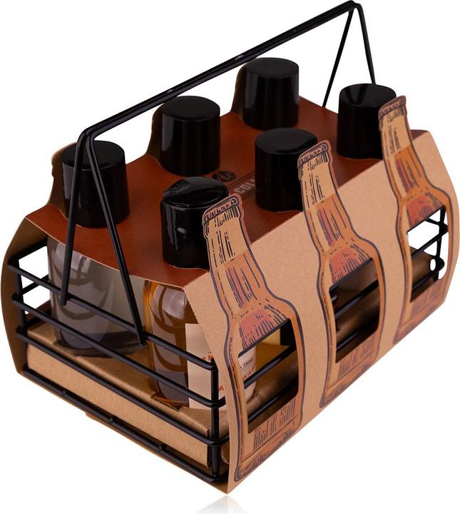 Produktbild Accentra Geschenkset für Männer MEN'S COLLECTION in Sixpack Drahtkorb (Haarpflege set)
