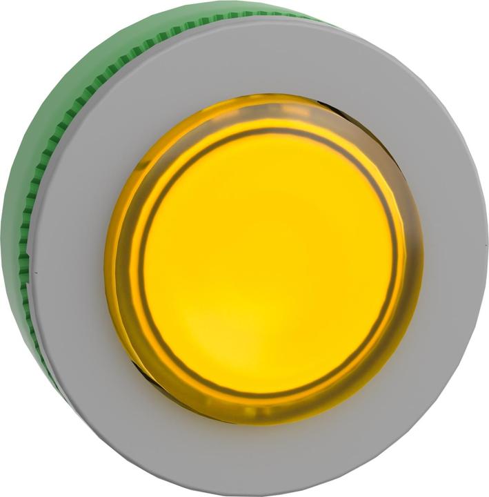 Produktbild Schneider Electric Leuchtdrucktaster, Front, vorstehend, ZB5FW183C0
