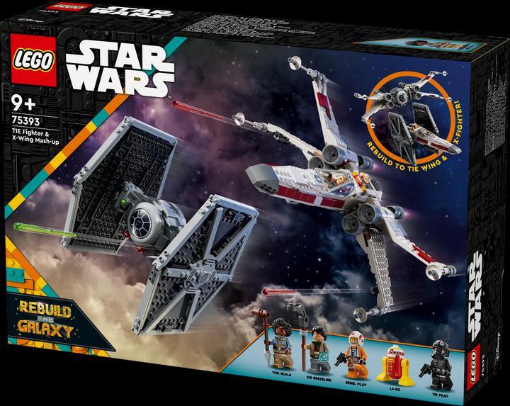 Immagine prodotto LEGO Mashup di TIE Fighter e X-Wing (75393, LEGO Star Wars)