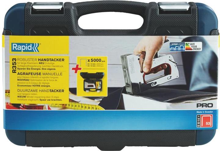 Immagine prodotto Rapid Tacker R353, incl. 2.500 x punti metallici tipo 53