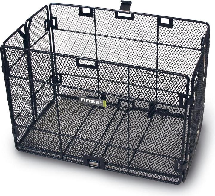 Image du produit Basil Corbeille à roulettes pliante de Catane (15 l)