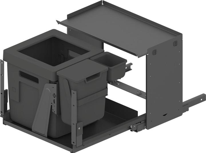 Peka Metall Abfall-Auszugsystem PEKA Oeko Complet Aqua L (40 l)