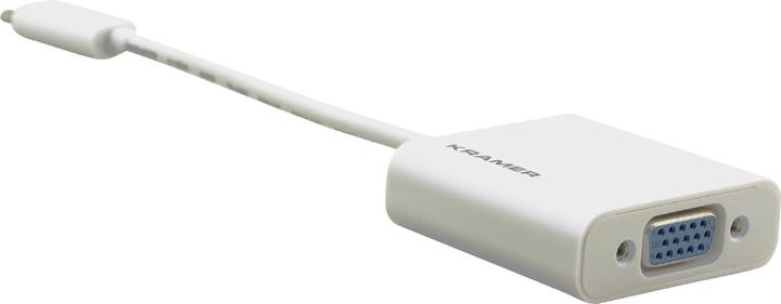 Produktbild ADC-U31C/GF - Externer Videoadapter - USB-C 3.1 - VGA - weiss (USB Typ-C, VGA, 17 cm)