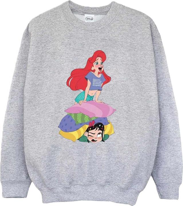 Produktbild Disney Wreck It Ralph Ariel And Vanellope Sweatshirt Jungen (152, 158)