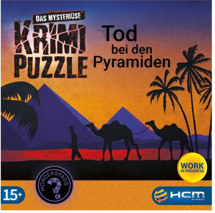 Image du produit HCM Kinzel Murder on the Nile - Puzzle mystère du meurtre (1000 pièces)