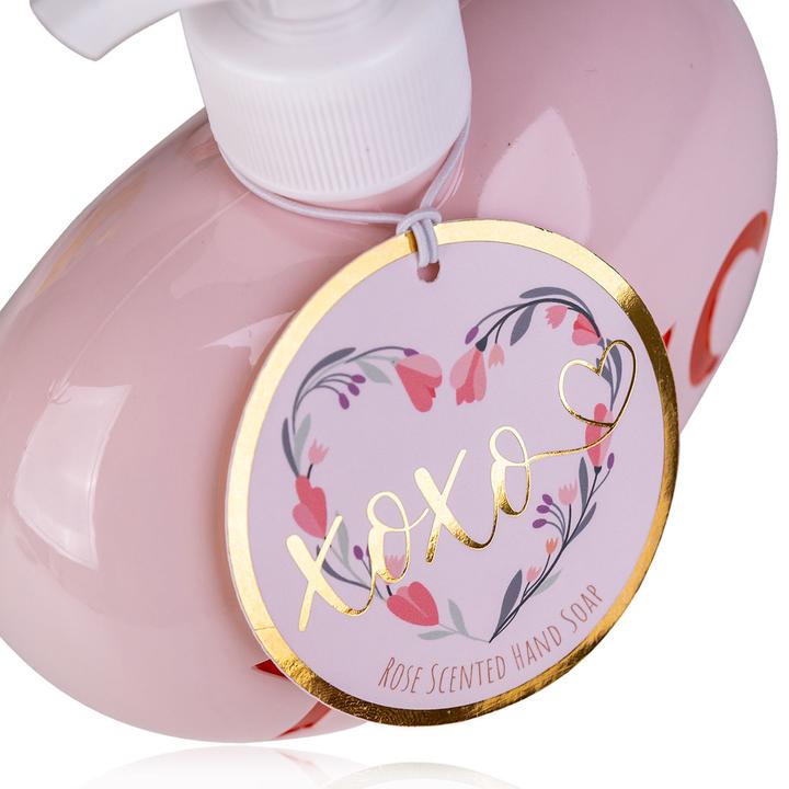 Actual product image Accentra Soap dispenser with hand soap XOXO (Liquid soap, 500 ml)
