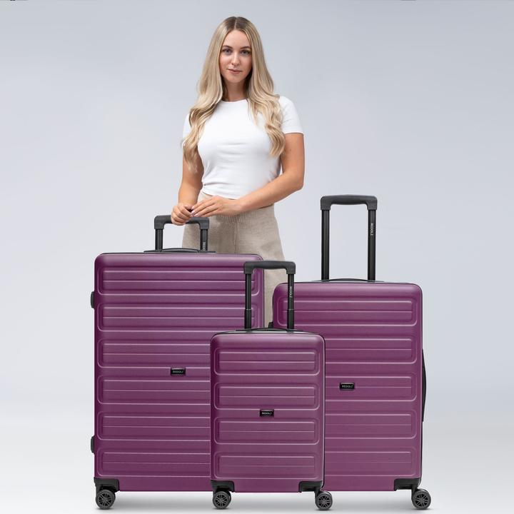 Image du produit Redolz Essentials 08 3-SET Ensemble de valises à 4 roulettes 3 pièces (219 l, XL (à partir de 115l))