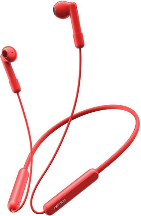Actual product image Joyroom Magnetic Wireless Neckband Headphones, JR-DS1, (red) (20 h, Wireless)