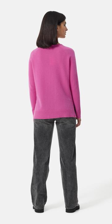 Immagine prodotto Cash-Mere Kaschmir Rundhals Pullover mit Seitenschlitzen (XS)